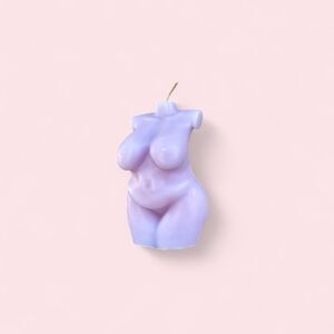 Lilac Plus Size Goddess Candle/ Venus candle